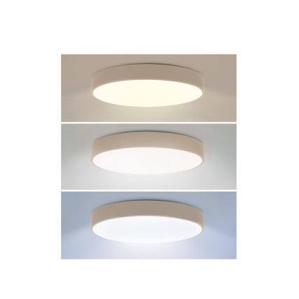 Brilagi - LED Oprawa sufitowa POOL LED/36W/230V 3000/4000/6000K śr. 30 cm beżowa