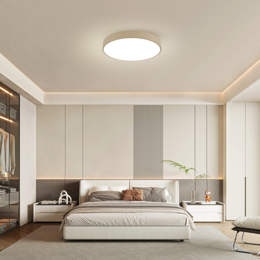 Brilagi - Lampa sufitowa LED POOL LED/60W/230V 3000/4500/6000K śr. 60 cm beżowa