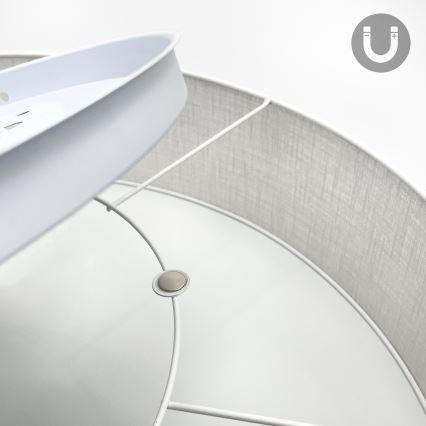 Brilagi - LED oprawa sufitowa SIRIJA 4xE27/60W/230V śr. 60 cm biała