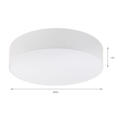 Brilagi - LED oprawa sufitowa SIRIJA 4xE27/60W/230V śr. 60 cm biała