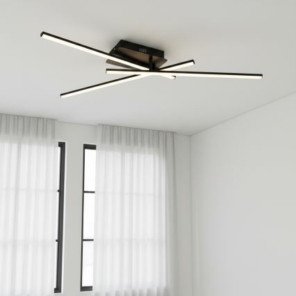 Brilagi - Oprawa sufitowa LED STRIPES LED/30W/230V 51x78 cm czarna