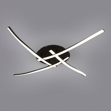 Brilagi - LED oprawa sufitowa STRIPES LED/32W/230V 60x60 cm czarna