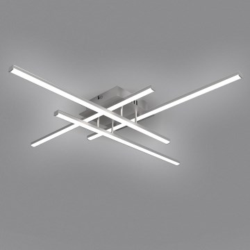 Brilagi - LED Oprawa sufitowa STRIPES LED/37W/230V 68x68 cm srebrna