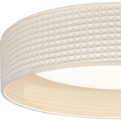 BRILAGI - LED lampa sufitowa VELVET SIMPLE LED/24W/230V 3000K śr. 45 cm kremowa