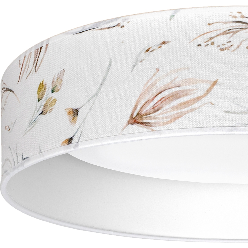BRILAGI - Lampa sufitowa LED VELVET SIMPLE LED/24W/230V 3000K śr. 45 cm biała/kwiaty