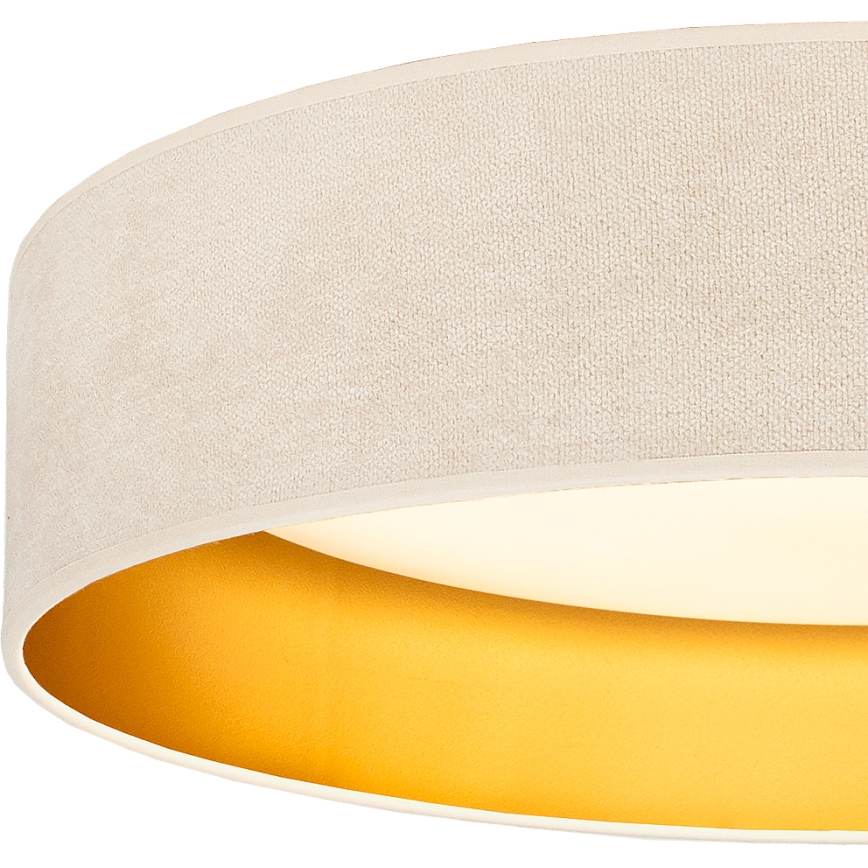 BRILAGI - Lampa sufitowa LED VELVET SIMPLE LED/24W/230V 3000K Ø 45 cm kremowa/złota