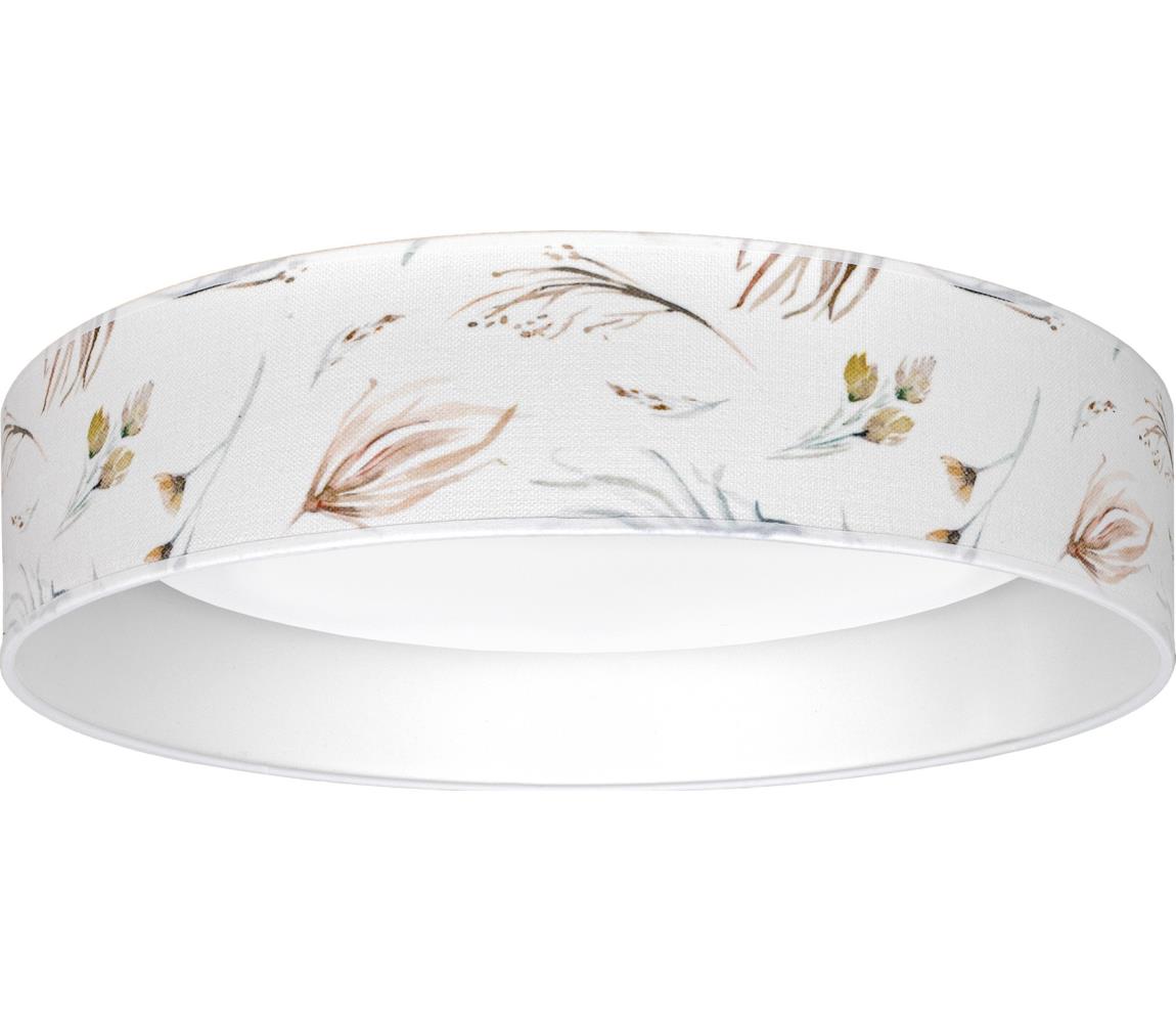 Brilagi-LED Oprawa sufitowa VELVET SIMPLE LED/24W/230V 4000K Ø 45 cm biała/kwiat