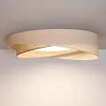 BRILAGI - LED Oprawa sufitowa VELVET TWIST LED/24W/230V 4000K średnica 55 cm kremowa/beżowa