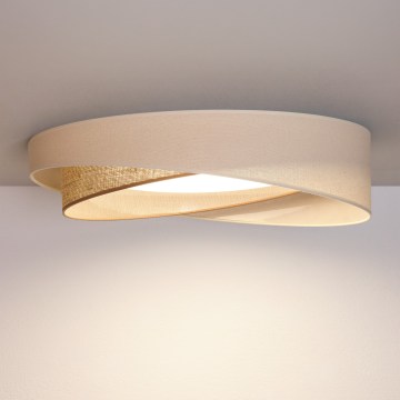 BRILAGI - LED Oprawa sufitowa VELVET TWIST LED/24W/230V 4000K średnica 55 cm kremowa/beżowa