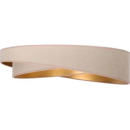 BRILAGI - Lampa sufitowa VELVET TWIST LED/24W/230V 4000K Ø 55 cm beżowa/złota