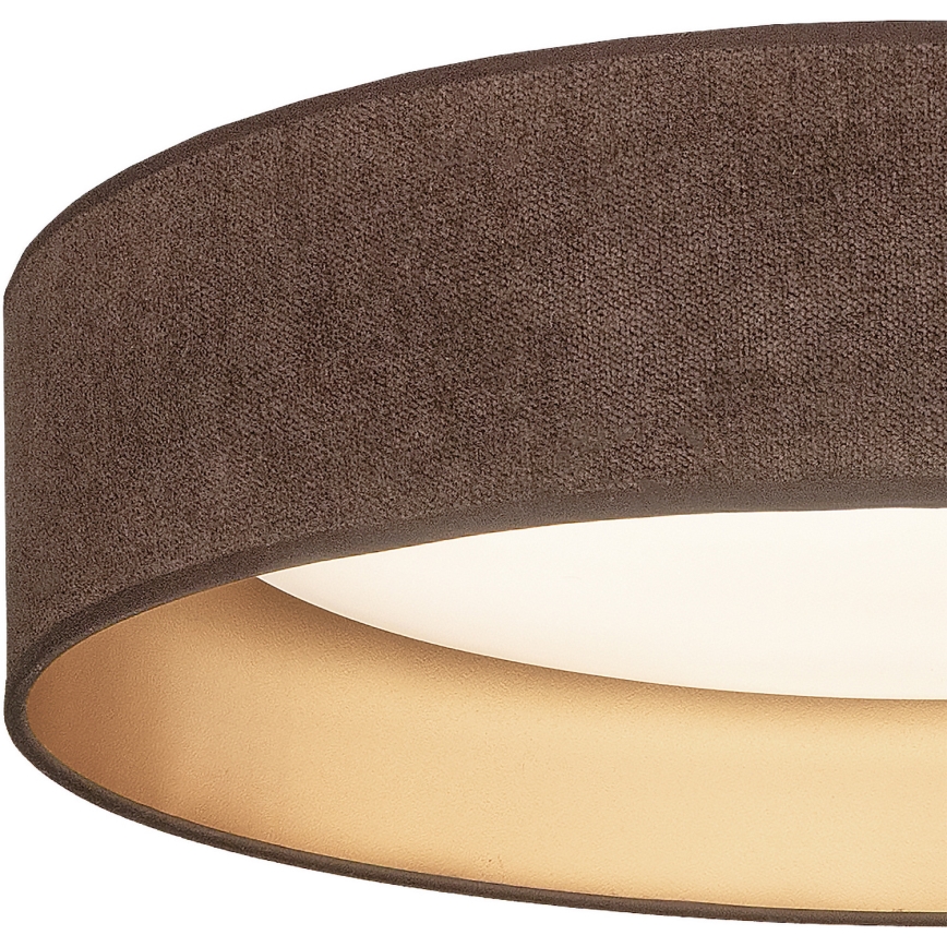 BRILAGI - Oprawa sufitowa LED VELVET VARI LED/24W/230V 3000/4000/6500K śr. 45 cm brązowa/złota