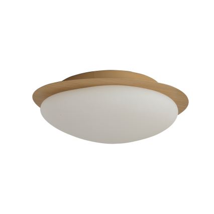 Brilagi - LED oprawa sufitowa VISBY WOOD LED/18W/230V Ø 38 cm brązowa