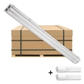 Brilagi - LED oprawa świetlówkowa OPTIMA T8, pyłoszczelna, do zastosowań technicznych, 2xG13/18W/230V, 4000K, IP65, 128 cm - paleta 110 szt.