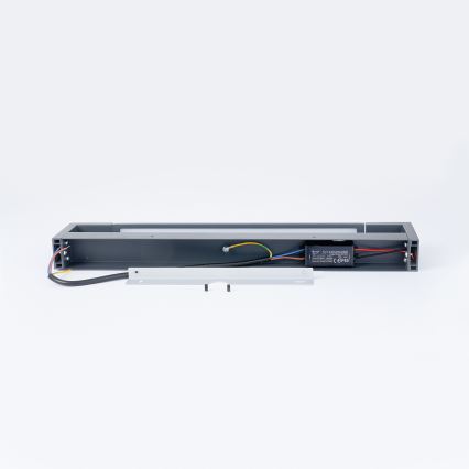 Brilagi - Oświetlenie lustra łazienkowego AQUA LINE LED/12W/230V 45 cm IP44 antracyt CRI 90