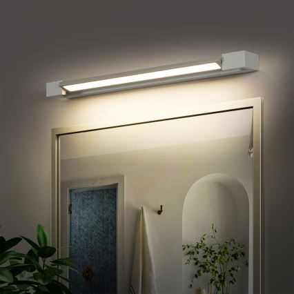 Brilagi - Oświetlenie LED lustra łazienkowego AQUA LINE LED/18W/230V 60 cm IP44 matowy chrom CRI 90
