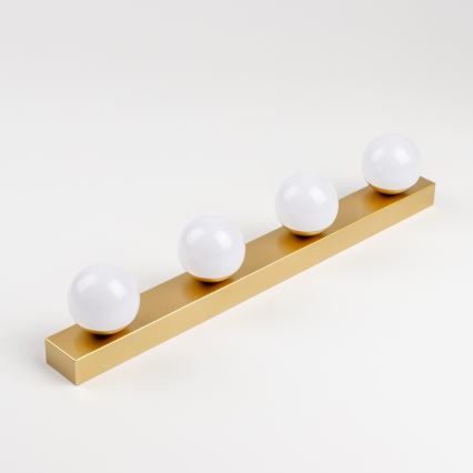 Brilagi - LED oświetlenie łazienkowe do lustra HOLLYWOOD 4xLED/3W/230V 53 cm IP44 złote