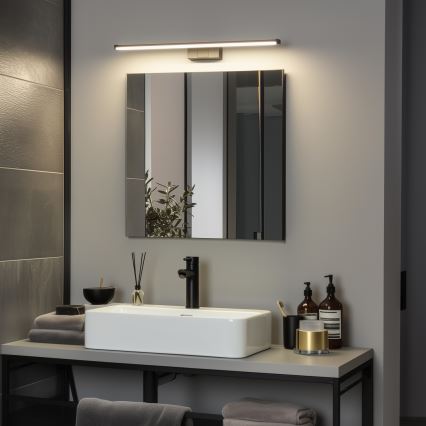Brilagi - Oświetlenie łazienkowe do lustra 3w1 VESTRA LED/12W/230V 60 cm IP44 czarny