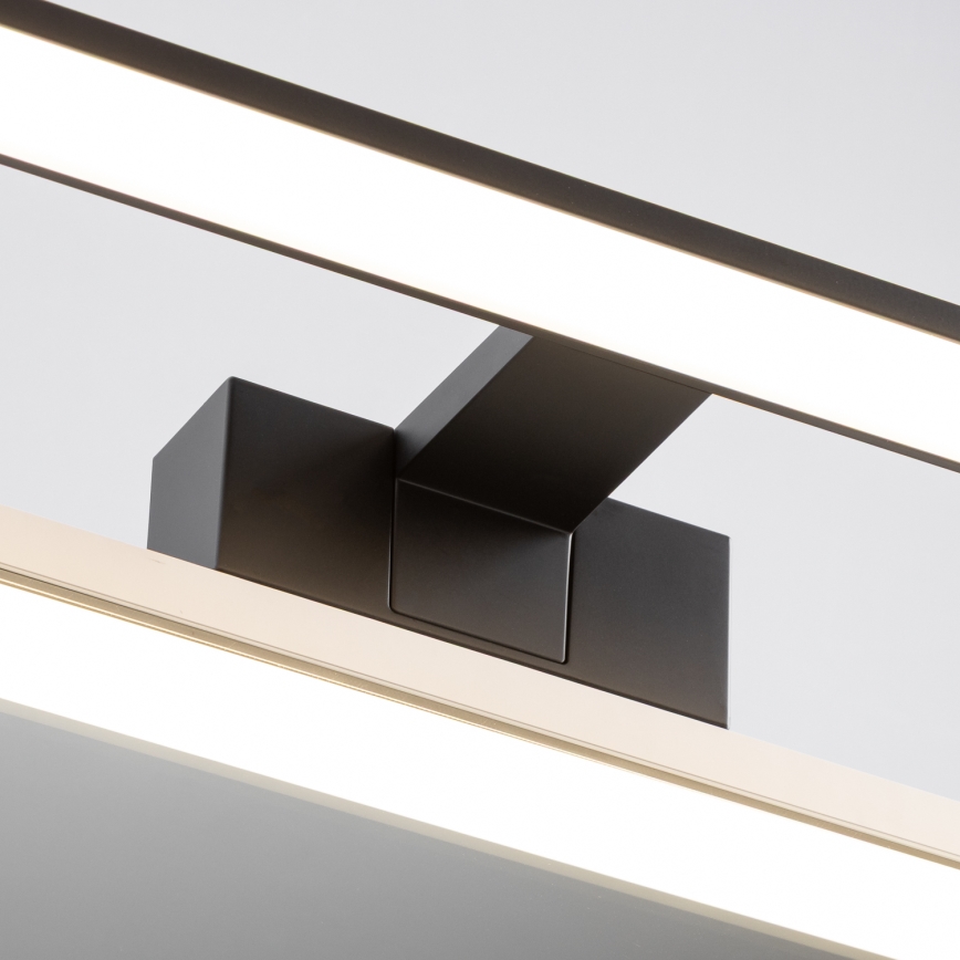 Brilagi - Oświetlenie łazienkowe do lustra 3w1 VESTRA LED/12W/230V 60 cm IP44 czarny