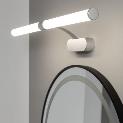 Brilagi - LED oświetlenie łazienkowe do lustra 2 w 1 TUBEO LED/8W/230V 60 cm IP44 srebrne