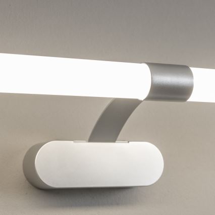 Brilagi - LED oświetlenie łazienkowe do lustra 2 w 1 TUBEO LED/8W/230V 60 cm IP44 srebrne