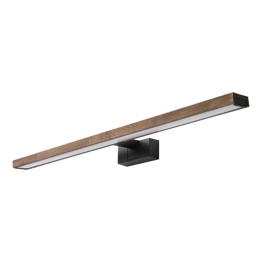 BRILAGI - Oświetlenie LED do lustra łazienkowego 3 w 1 WOODY MIRROR LED/15W/230V 80 cm IP44 czarny/dąb orzechowy
