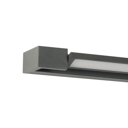 Brilagi - LED oświetlenie lustra łazienkowego AQUA LINE LED/18W/230V 60 cm IP44 antracyt