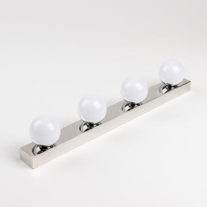 Brilagi - LED oświetlenie łazienkowe do lustra HOLLYWOOD 4xLED/3W/230V 53 cm IP44 błyszczący chrom