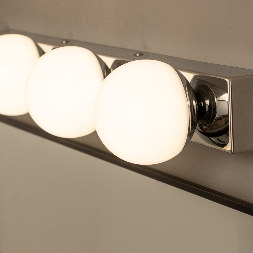 Brilagi - LED oświetlenie łazienkowe do lustra HOLLYWOOD 4xLED/3W/230V 53 cm IP44 błyszczący chrom