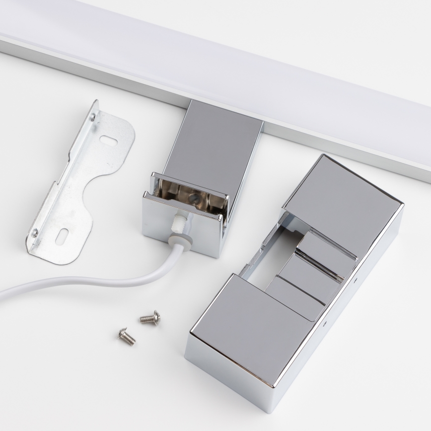 Brilagi - LED oświetlenie lustra łazienkowego 3w1 VESTRA LED/8W/230V 40 cm IP44 błyszczący chrom