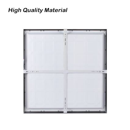 Brilagi - LED Plafon łazienkowy FRAME LED/50W/230V 60x60 cm 3000/4000/6000K IP44 czarny
