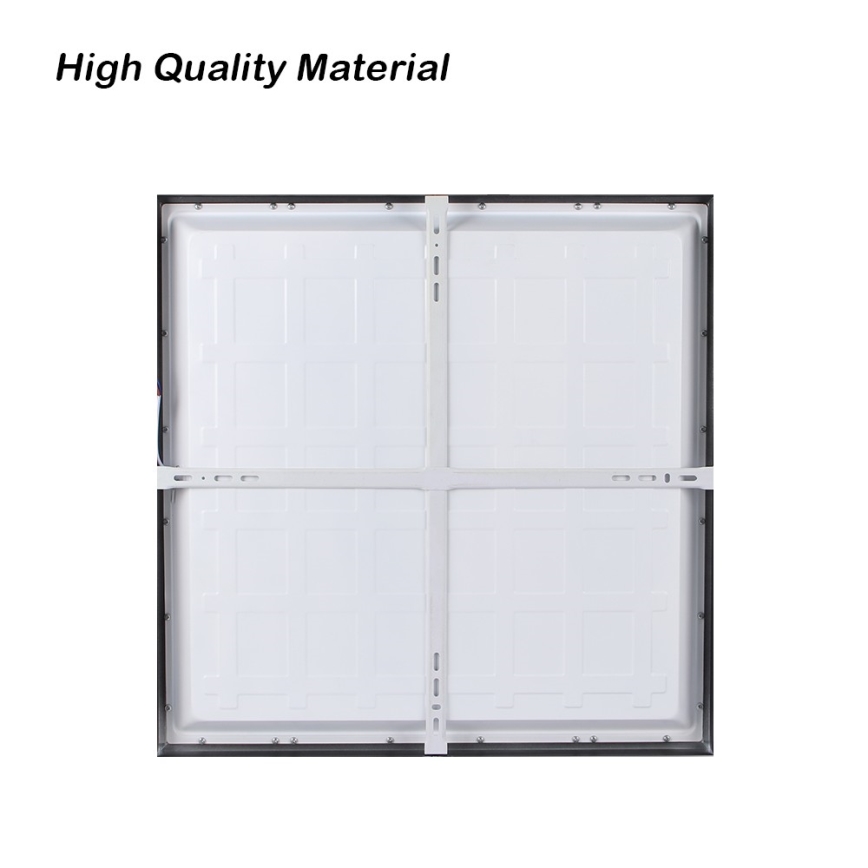 Brilagi - LED Plafon łazienkowy FRAME LED/50W/230V 60x60 cm 3000/4000/6000K IP44 czarny