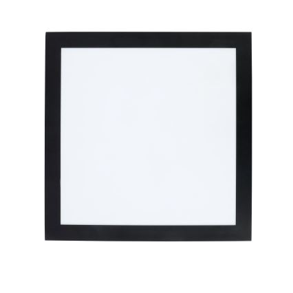 Brilagi - LED Ściemnialny plafon łazienkowy FRAME SMART LED/24W/230V 30x30 cm 3000-6000K IP44 czarny + zdalne sterowanie
