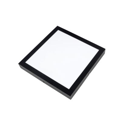 Brilagi - LED Ściemnialny plafon łazienkowy FRAME SMART LED/24W/230V 30x30 cm 3000-6000K IP44 czarny + zdalne sterowanie