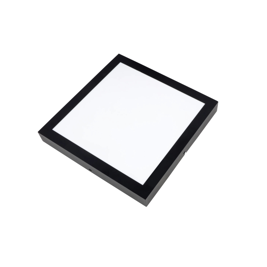Brilagi - LED Ściemnialny plafon łazienkowy FRAME SMART LED/24W/230V 30x30 cm 3000-6000K IP44 czarny + zdalne sterowanie