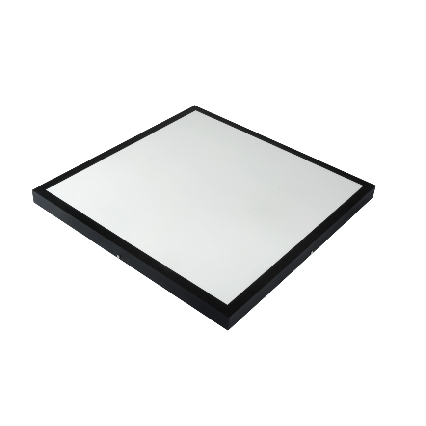 Brilagi - LED Ściemnialny plafon łazienkowy FRAME SMART LED/50W/230V 60x60 cm 3000-6000K IP44 czarny + zdalne sterowanie