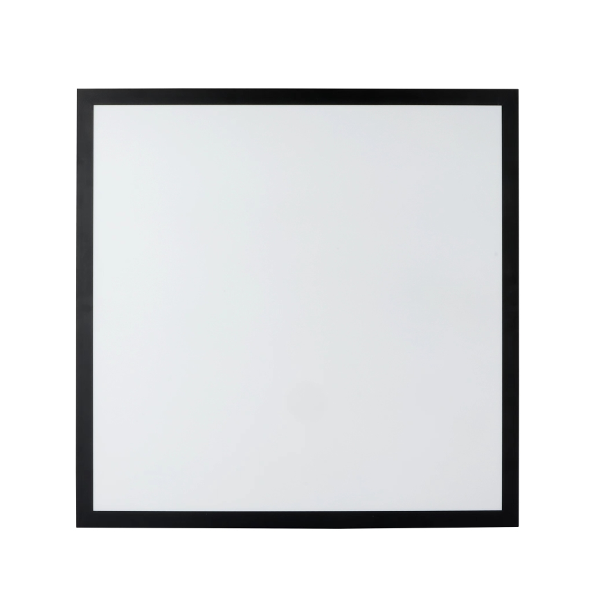 Brilagi - LED Ściemnialny plafon łazienkowy FRAME SMART LED/50W/230V 60x60 cm 3000-6000K IP44 czarny + zdalne sterowanie