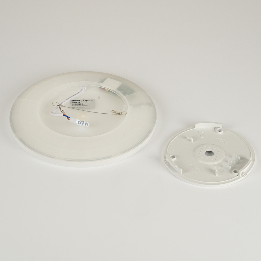 Brilagi - LED Plafon łazienkowy ULTRA SLIM LED/12W/230V śr. 22,5 cm biały IP54