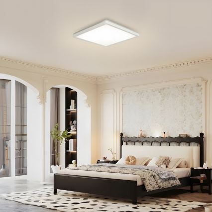 Brilagi - LED Plafon łazienkowy ULTRA SLIM LED/18W/230V 30x30 cm biały IP54