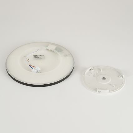 Brilagi - LED Plafon łazienkowy ULTRA SLIM LED/18W/230V śr. 30 cm czarny IP54