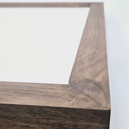 Brilagi - LED Oświetlenie sufitowe WOODY FRAME LED/40W/230V 60x60 cm IP44 orzech