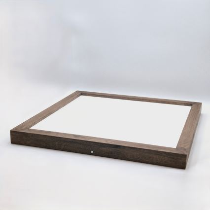 Brilagi - LED Oświetlenie sufitowe WOODY FRAME LED/40W/230V 60x60 cm IP44 orzech