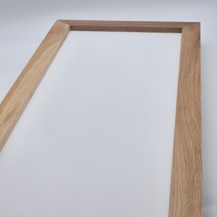 Brilagi - LED Lampa Sufitowa Łazienkowa WOODY FRAME LED/50W/230V 120x30 cm IP44 dąb