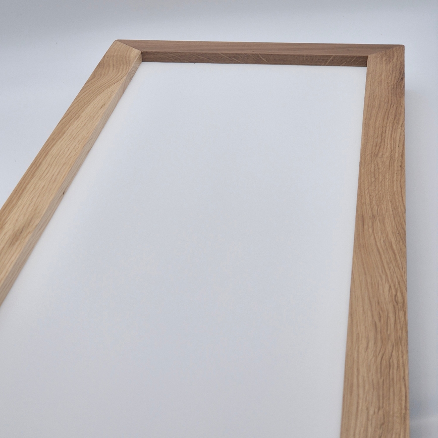 Brilagi - LED Lampa Sufitowa Łazienkowa WOODY FRAME LED/50W/230V 120x30 cm IP44 dąb