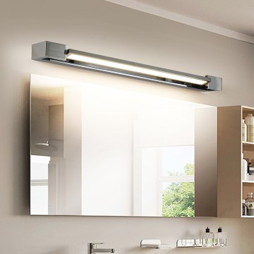 Brilagi - LED oświetlenie lustra do łazienki AQUA LINE LED/18W/230V 60 cm IP44 błyszczący chrom