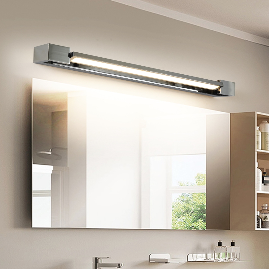 Brilagi - LED oświetlenie lustra do łazienki AQUA LINE LED/18W/230V 60 cm IP44 błyszczący chrom
