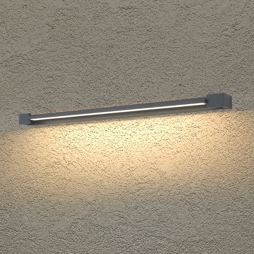 Brilagi - LED Oświetlenie łazienkowe do lustra AQUA LINE LED/24W/230V 90 cm IP44 antracyt CRI 90