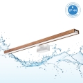 Brilagi - LED oświetlenie lustra łazienkowe 3w1 WOODY MIRROR LED/15W/230V 80 cm IP44 biały/dąb wiśnia