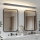 Brilagi - LED oświetlenie lustra łazienkowe AQUA LINE LED/36W/230V 120 cm IP44 antracyt