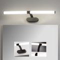 Brilagi - LED oświetlenie lustra łazienkowego 2 w 1 TUBEO LED/8W/230V 60 cm IP44 czarny