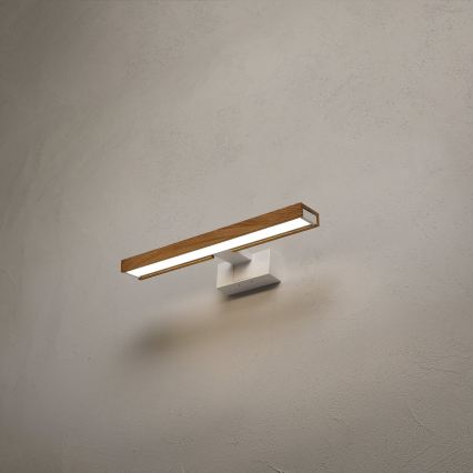 BRILAGI - Oświetlenie LED do lustra łazienkowego 3 w 1 WOODY MIRROR LED/8W/230V 40 cm IP44 biały/dąb
